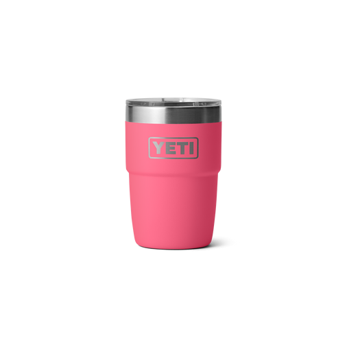 YETI RAMBLER STACKABLE 8OZ CUP W/ MAG SLIDER LID - TROPICAL PINK