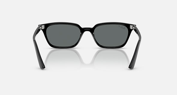 RAYBAN ZAYA BLACK W/ DARK GREY POLARIZED