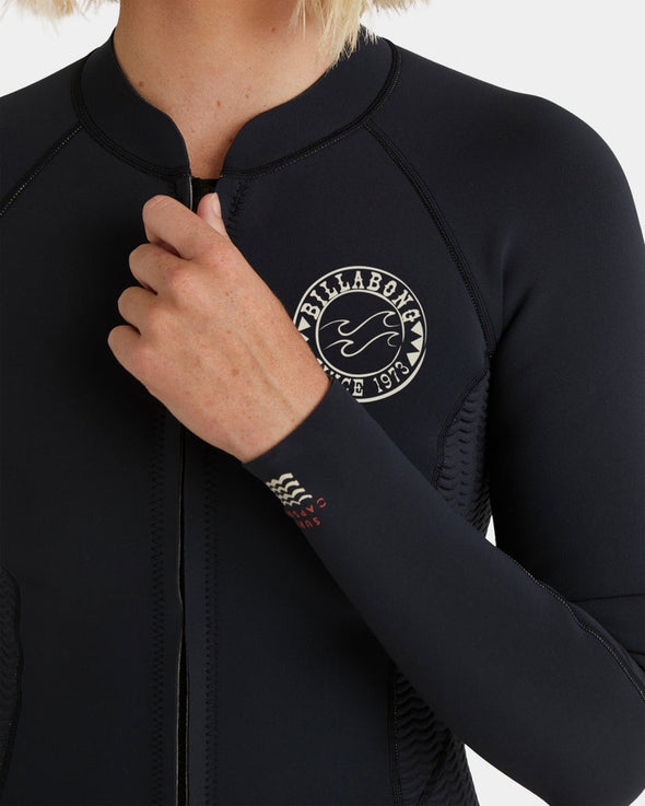 BILLABONG PEEKY JACKET NATURAL - BLACK