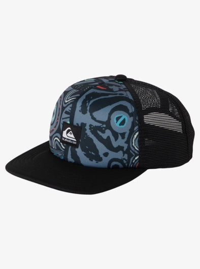 QUIKSILVER EMU COOP BOY - TRUE BLACK