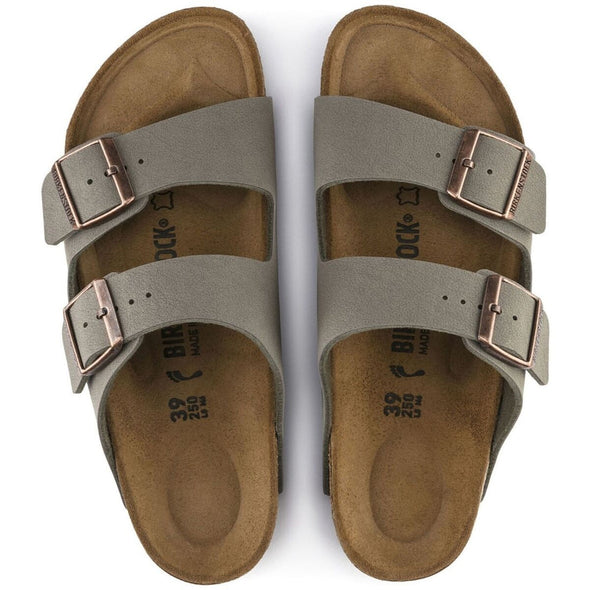 BIRKENSTOCK ARIZONA BIRKIBUCK - STONE