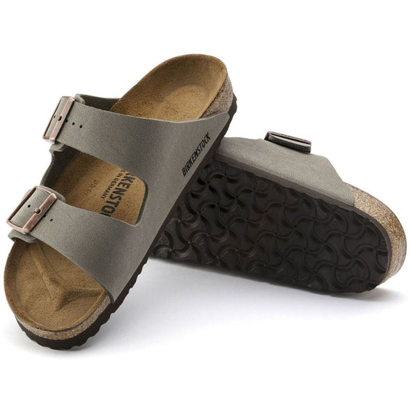 BIRKENSTOCK ARIZONA BIRKIBUCK - STONE