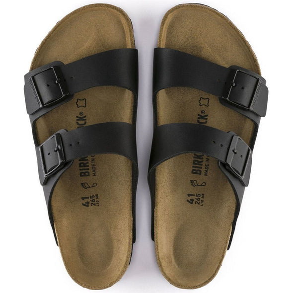 BIRKENSTOCK ARIZONA BIRKO-FLOR - BLACK