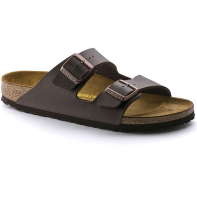 BIRKENSTOCK ARIZONA BIRKO-FLOR  - DARK BROWN