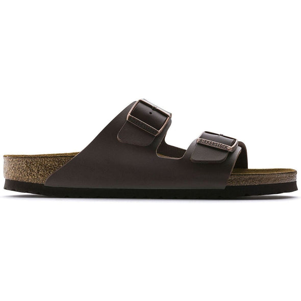 BIRKENSTOCK ARIZONA BIRKO-FLOR  - DARK BROWN