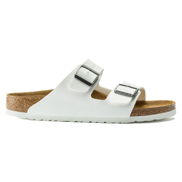 BIRKENSTOCK ARIZONA BIRKO-FLOR (NARROW) - WHITE