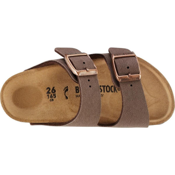 BIRKENSTOCK ARIZONA BIRKIBUC KIDS - MOCHA
