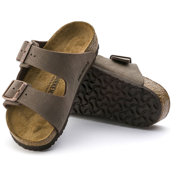 BIRKENSTOCK ARIZONA BIRKIBUC KIDS - MOCHA