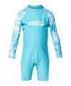 ONEILL BOYS TODDLER SPF LS SPRING RAHSSUIT - PEACE OUT