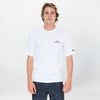ONEILL CLEAN & MEAN S/S RASH TEE - WHITE