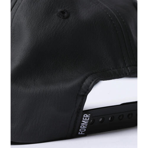 FORMER COIL LEATER CAP - BLACK