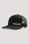 HURLEY CORP TRUCKER HAT - BLACK