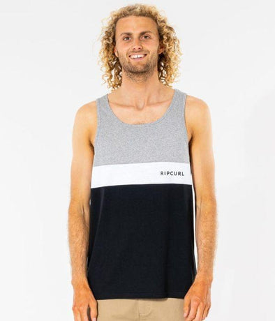 RIP CURL UNDERTOW PANEL TANK - BLACK