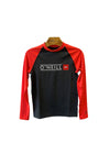 ONEILL BOYS REACTOR BLOCK LS RASHVEST - BLACK/RED