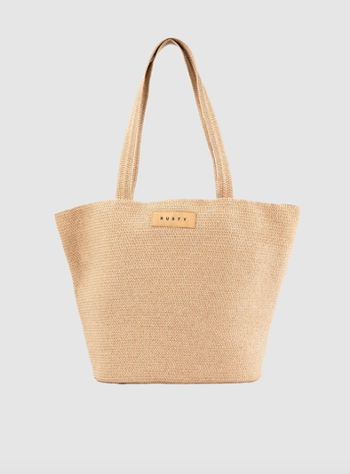 RUSTY GISELE STRAW BEACH BAG - NCL
