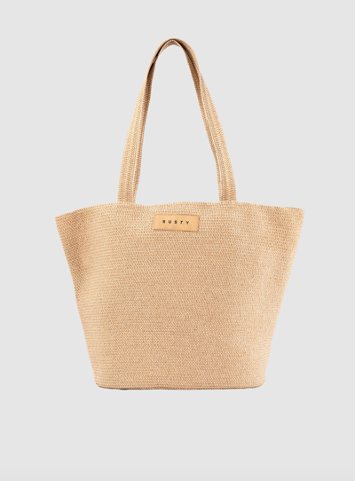 RUSTY GISELE STRAW BEACH BAG - NCL