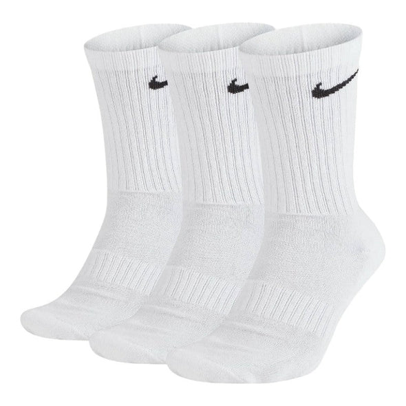 NIKE SB EVERYDAY CUSH CREW SOCKS - WHITE