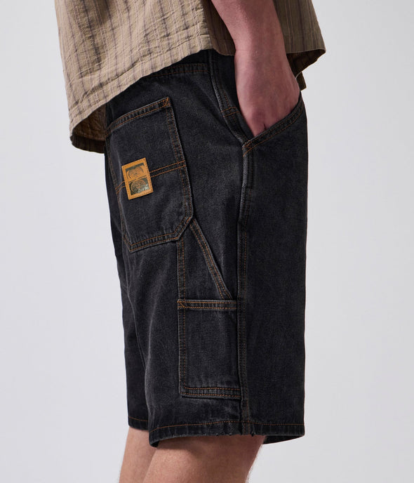 FORMER VT DISTEND 20.5" DENIM WALKSHORT - WASHED BLACK