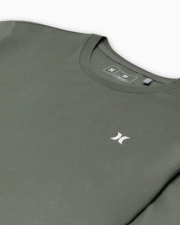 HURLEY EXPLORE ICON TEE - AGAVE GREEN