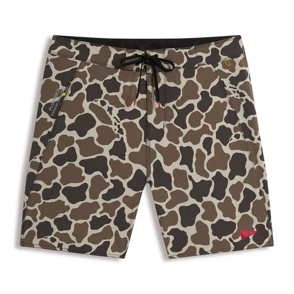 FLORENCE CORDURA AIRTEX BOARDSHORT - TUNDRA CAMO