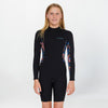 ONEILL GIRLS BAHIA BZ LS LONG SPRING 2MM - TROPIC TEXTA