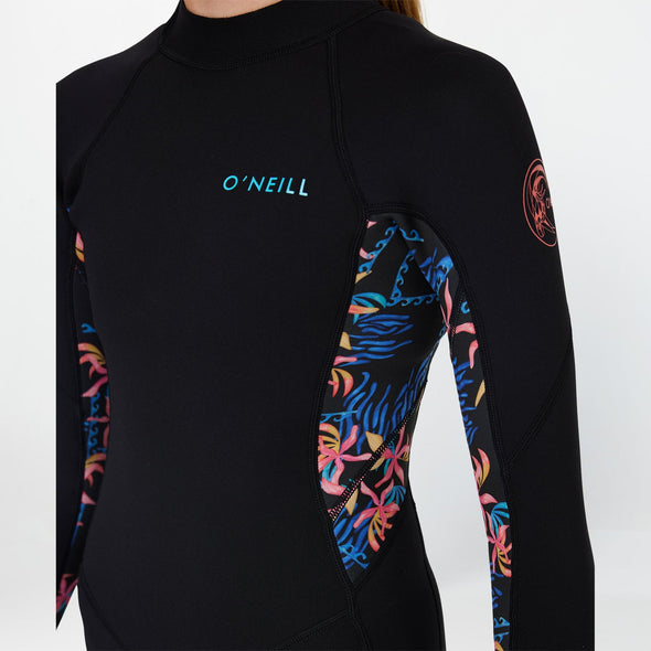 ONEILL GIRLS BAHIA BZ LS LONG SPRING 2MM - TROPIC TEXTA