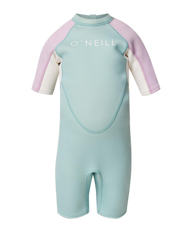 ONEILL GIRLS TODDLER REACTOR BZ SS SPRING 2MM - AQUA