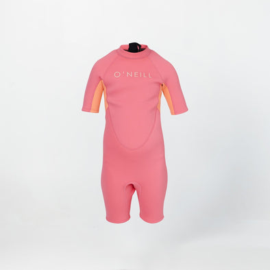ONEILL GIRLS TODDLER REACTOR BZ SS SPRING 2MM - PINK POP