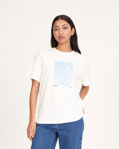 HUFFER CLASSIC TEE 170/IN A DAZE - CHALK