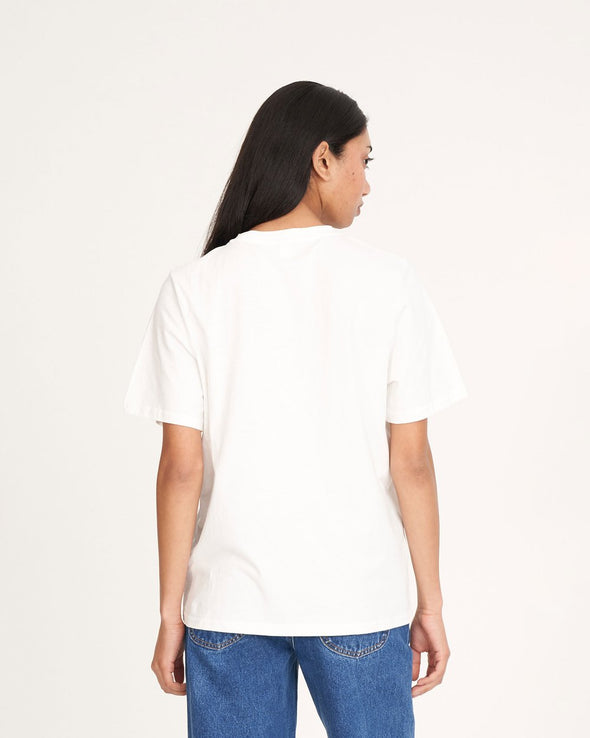 HUFFER CLASSIC TEE 170/IN A DAZE - CHALK
