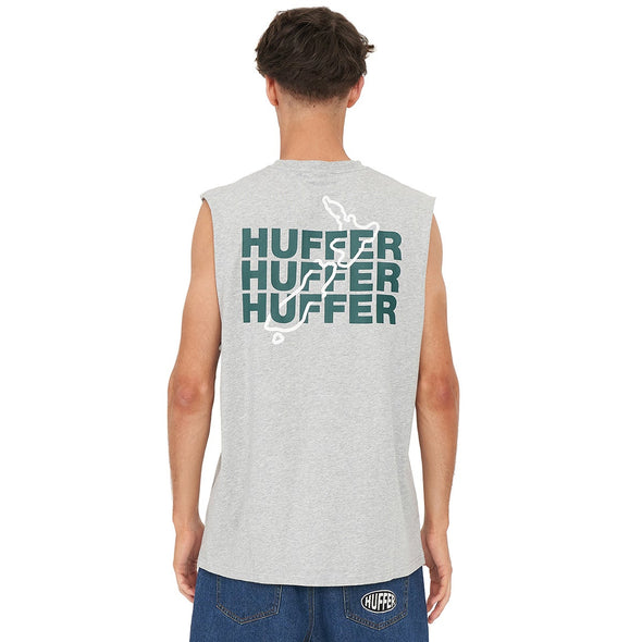 HUFFER  HFR TANK 190/STACKED AS - GREY MARLE