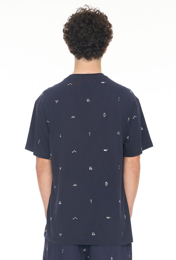 HUFFER PAR 97 SUP TEE - NAVY