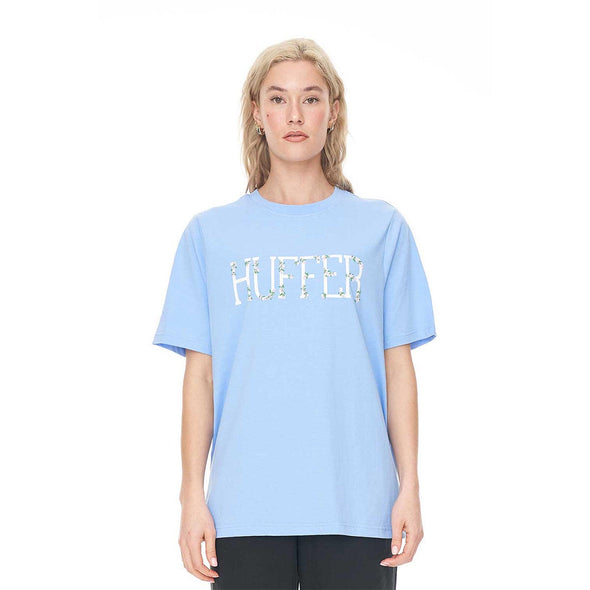 HUFFER RELAX TEE 170/BLOOMIN - CORNFLOWER