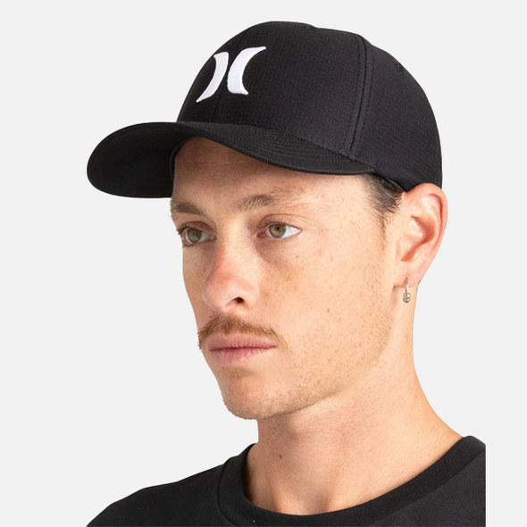 HURLEY H20 DRI PIQUE HAT - BLACK