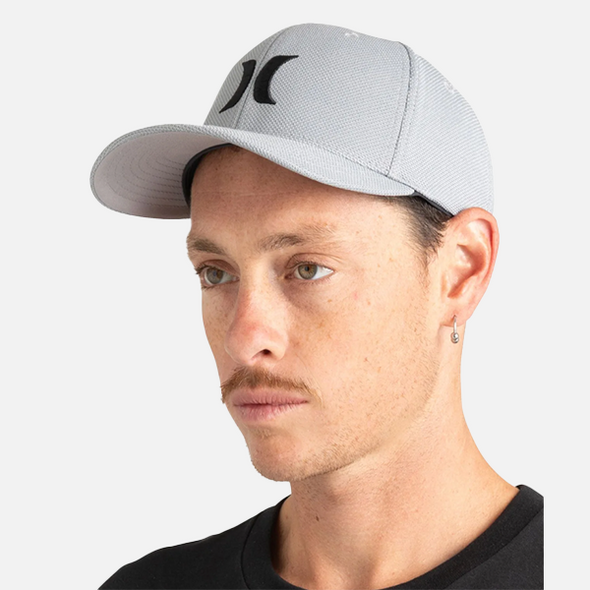 HURLEY H20 DRI PIQUE HAT - GREY