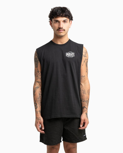 HURLEY ORGANIC SUPPLY MUSCLE - BLACK