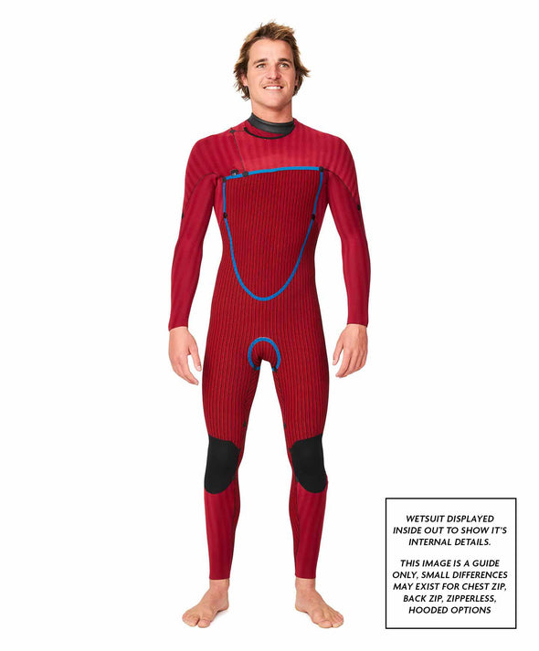 ONEILL HYPER FIRE X B/Z FULL 3.2MM - BLACK