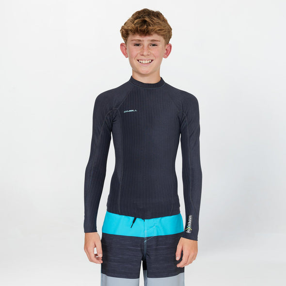 ONEILL YOUTH HYPERX LS CREW 1.5MM - GUNMETAL