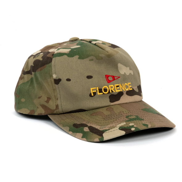 FLORENCE LOGO TWILL HAT - MULTICAM