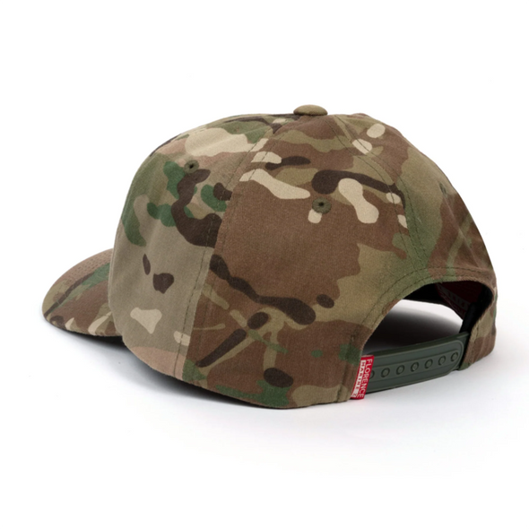 FLORENCE LOGO TWILL HAT - MULTICAM