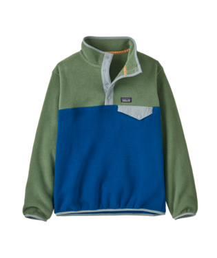 PATAGONIA K'S LW SYNCH SNAP-T P/O - ENDLESS BLUE