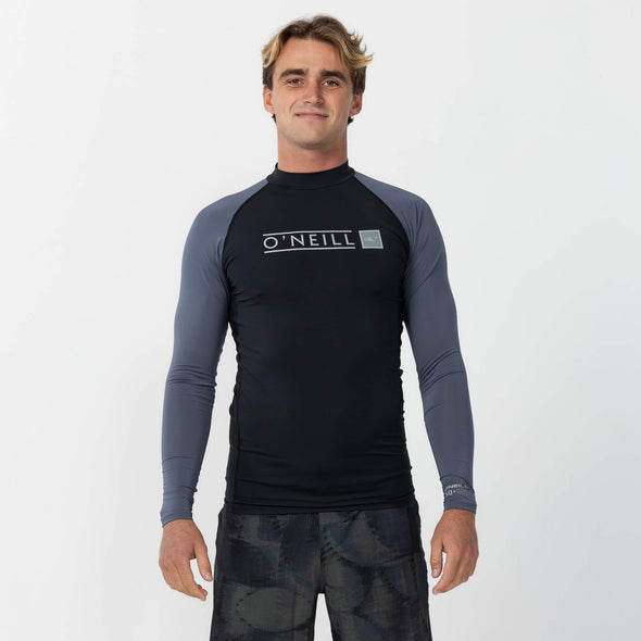 ONEILL REACTOR BLOCK UV LS RASHVEST - ORION BLUE