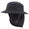 OCEAN AND EARTH INDO STIFF PEAK SURF HAT - CHARCOAL