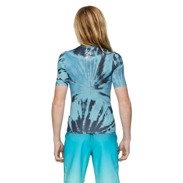 ONEILL BOYS DOPEDYE SS UV SURF TEE - DEEP TEAL