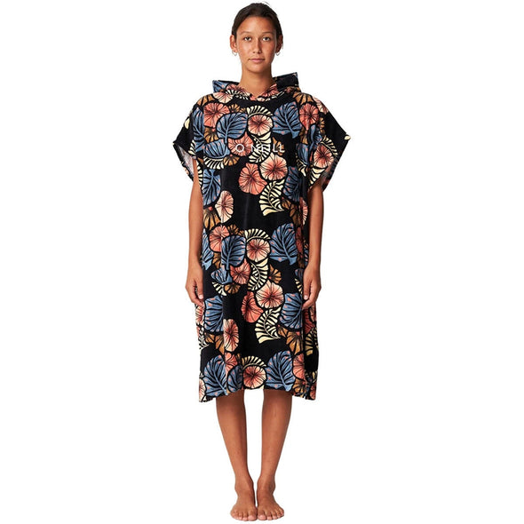 ONEILL BAHIA CHANGE TOWEL - FLORA TROPIC BLACK