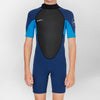ONEILL BOYS REACTOR 2 BZ SS SPRING 2MM - NAVY