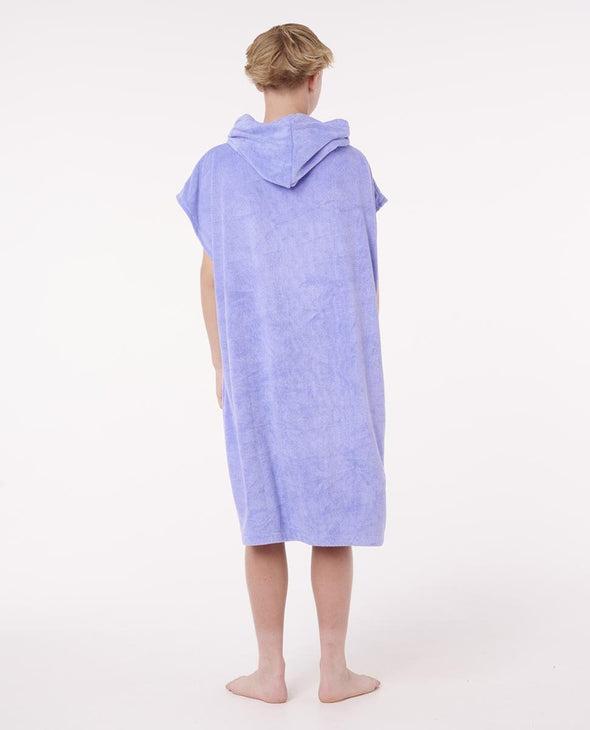RIP CURL BRAND HOODED TOWEL-BOY - BRIGHT BLUE