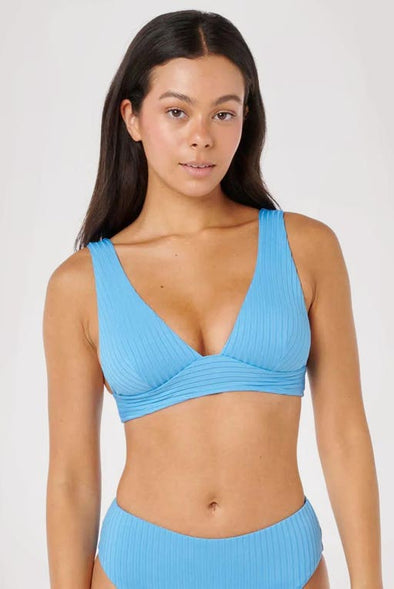 RIP CURL PREMIUM SURF D-DD DEEP V TOP W/ FULL PANT - AZURE BLUE