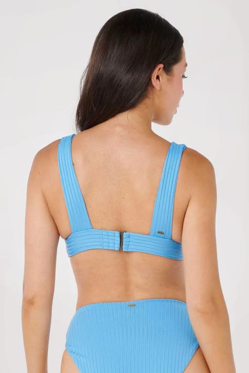 RIP CURL PREMIUM SURF D-DD DEEP V TOP W/ FULL PANT - AZURE BLUE