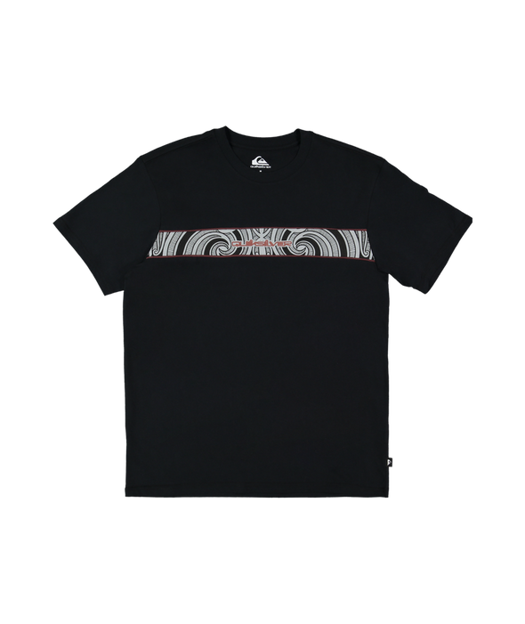 QUIKSILVER TAKARANGI PANEL SS - BLACK